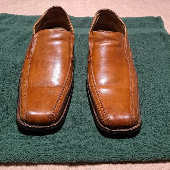Stacy Adams | Shoes | Stacy Adams Men Tan Slip On Leather  display picture 3
